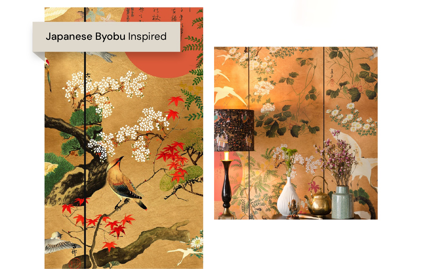 Oriental and Cultural Mural Wallpaper